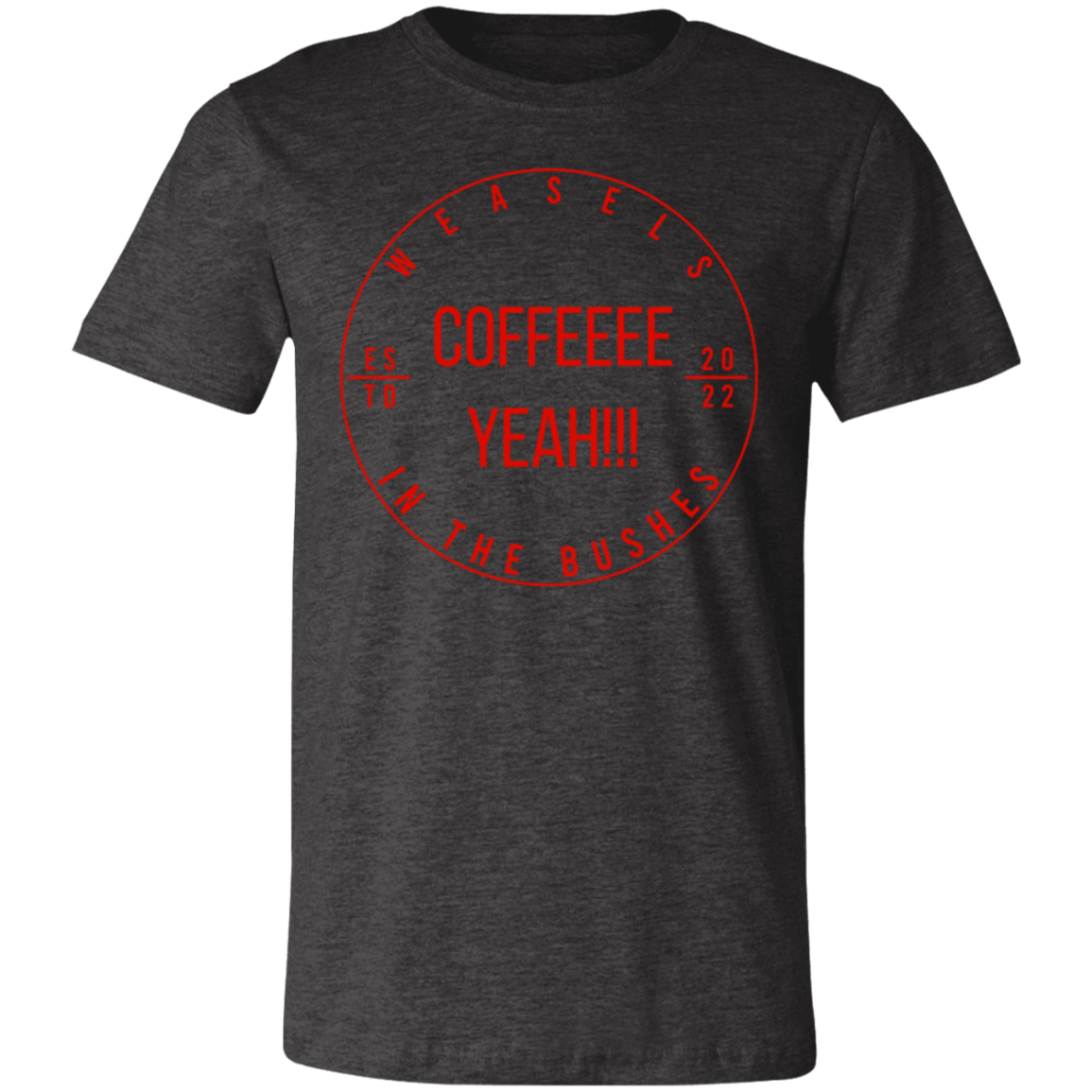 Coffeeee Yeah! Red Logo