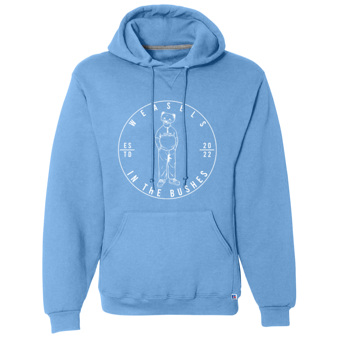 WITB White Logo Fleece Pullover Hoodie