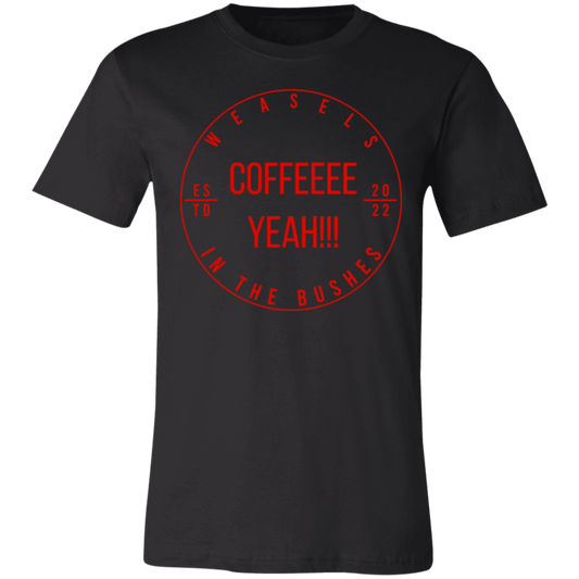 Coffeeee Yeah! Red Logo