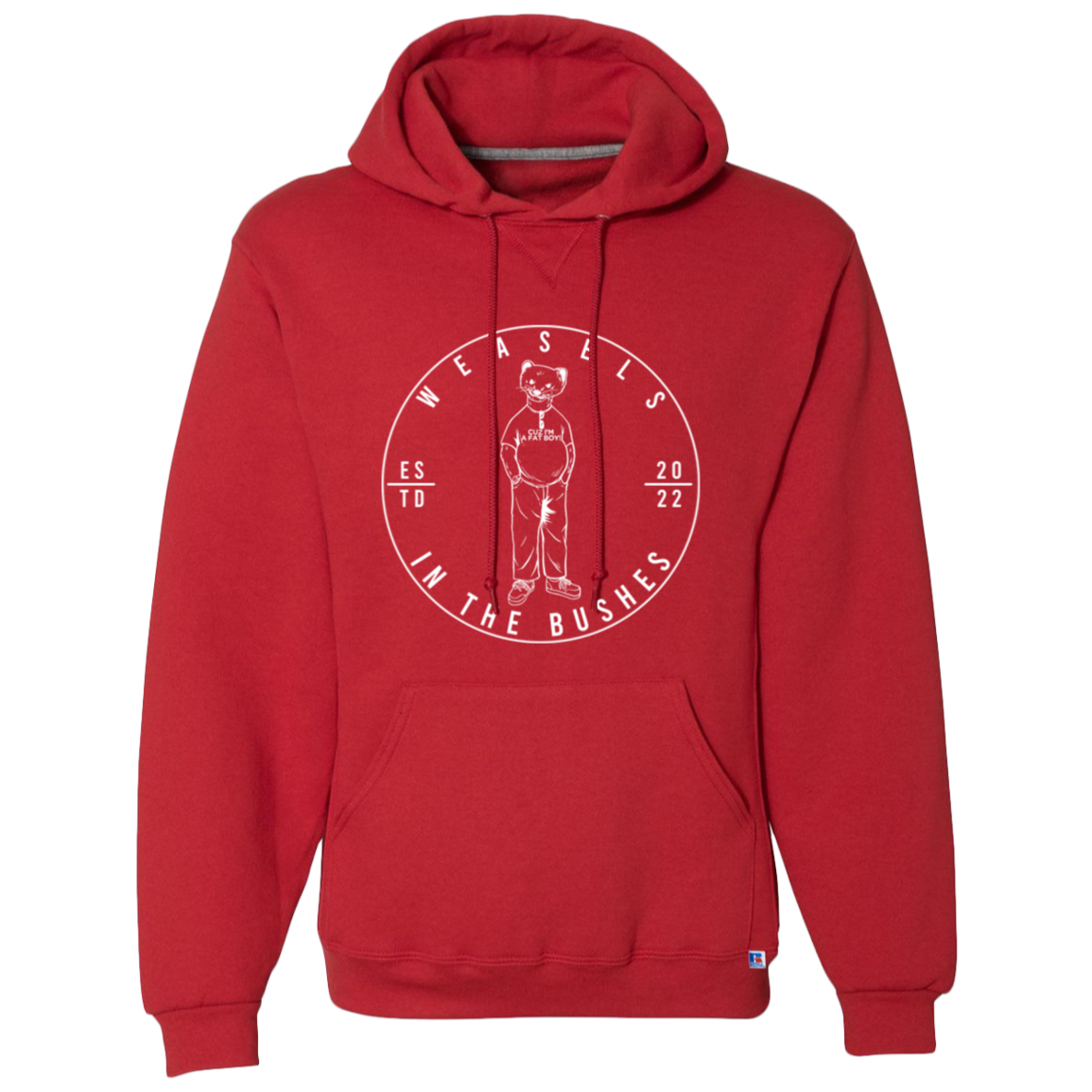 WITB White Logo Fleece Pullover Hoodie