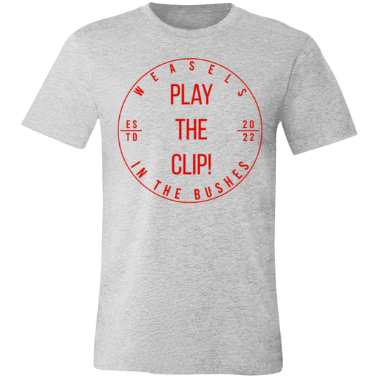 Play The Clip! Red Logo