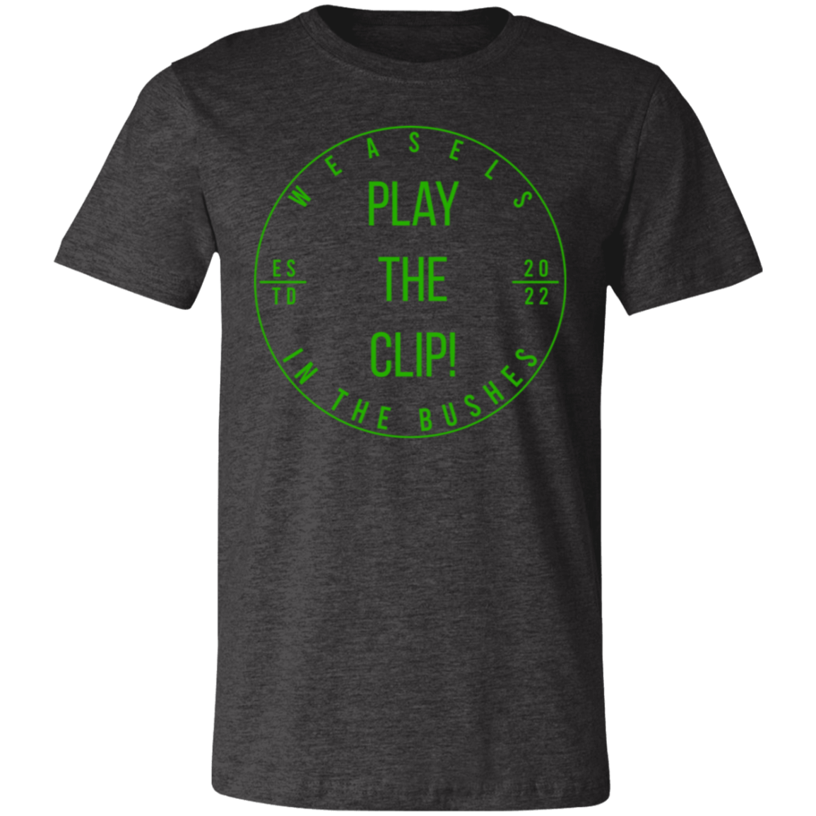 Play The Clip! Green Logo