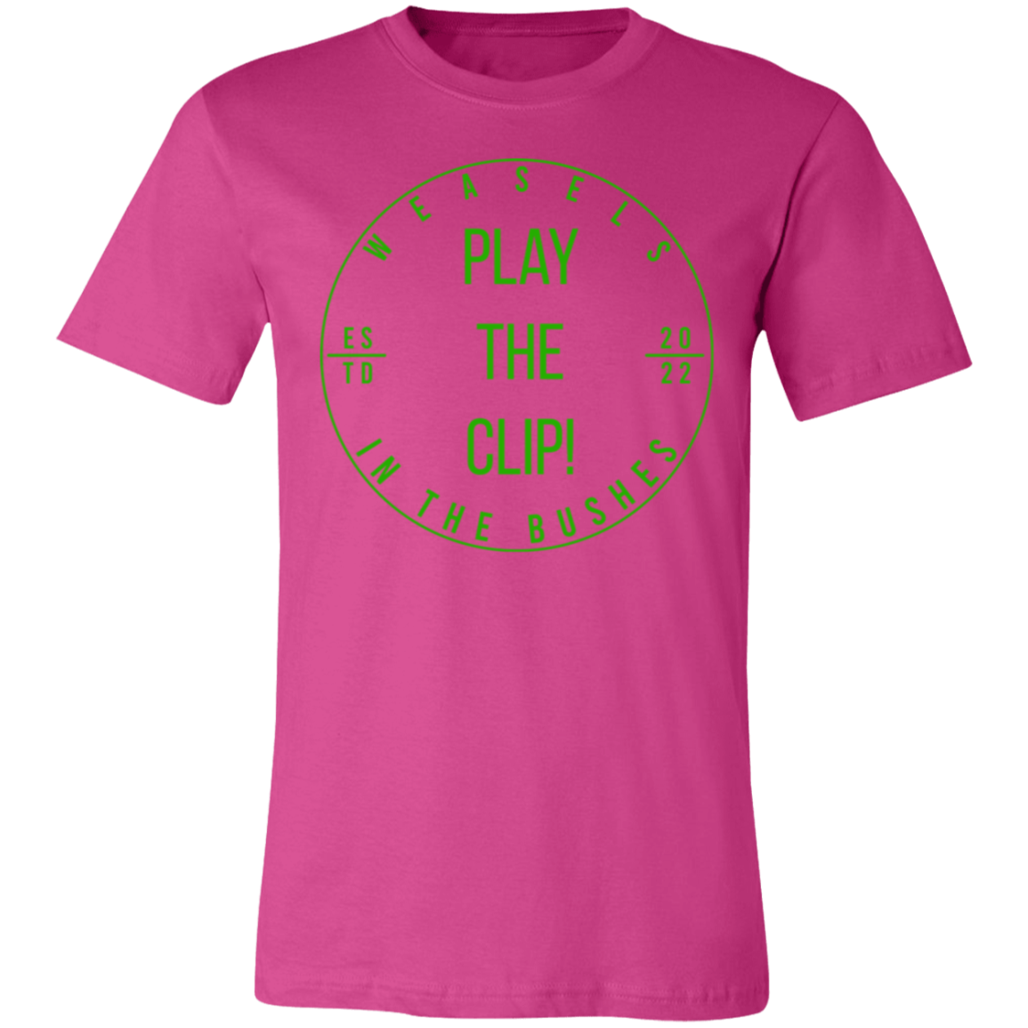 Play The Clip! Green Logo